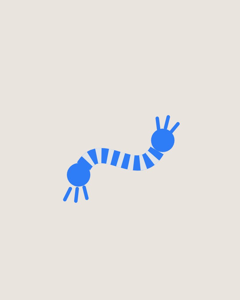 Cotton Rope Tug in Cobalt