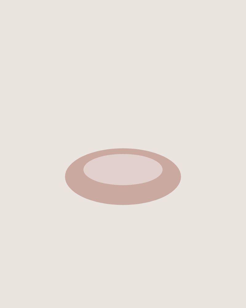 Donut Bed in Dusty Rose