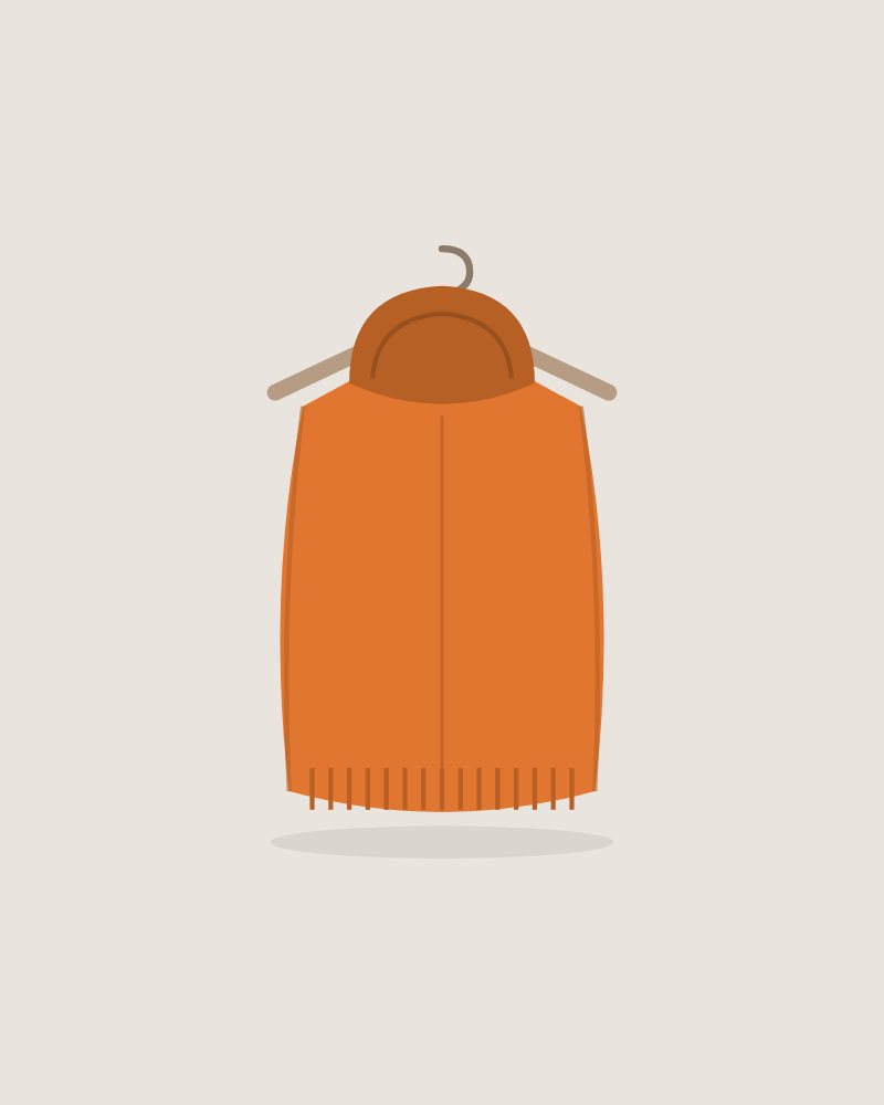 Pumpkin Hoodie in Pumpkin