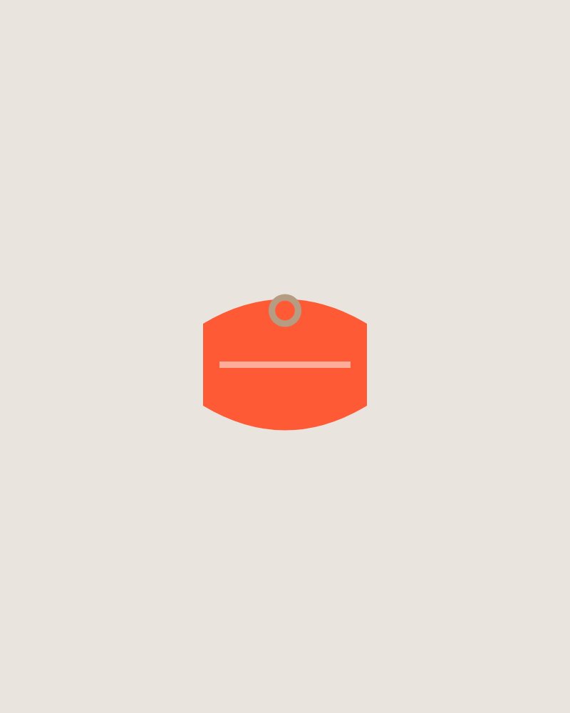Walk Harness in Tangerine